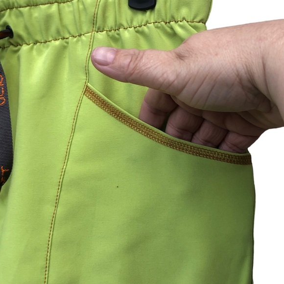 Ucraft Lime Green Climbing Shorts size Small - Picture 4 of 10